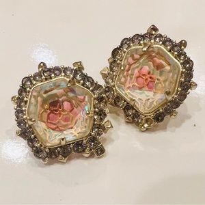 Kendra Scott Iridescent Stud Earrings